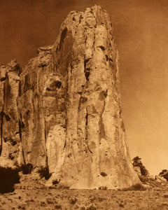 {{ product_title }} Fine Art Print | {{ product_vendor }} Jakero77 Edward Curtis - Inscription Rock, El Morro, The Castle (1925) - 17" x 22" Print Art Print  Jakero77