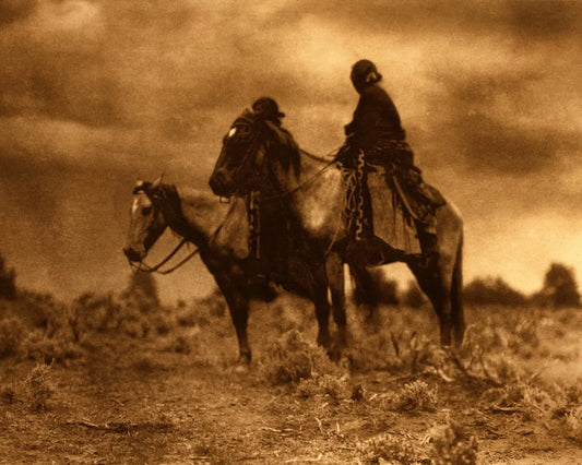 {{ product_title }} Fine Art Print | {{ product_vendor }} Jakero77 Edward Curtis - Women of the Desert Navajo Indians (1906) - 17"x22" Fine Art Print Art Print  Jakero77