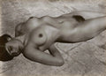 {{ product_title }} Fine Art Print | {{ product_vendor }} Jakero77 Edward Weston - Nude, Tina on the Azotea (1923) - 17" x 22" Fine Art Print Art Print  Jakero77