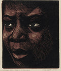 {{ product_title }} Fine Art Print | {{ product_vendor }} Jakero77 Elizabeth Catlett - I am the Negro Woman (1947) Signed - 17" x 22" Fine Art Print Art Print  Jakero77