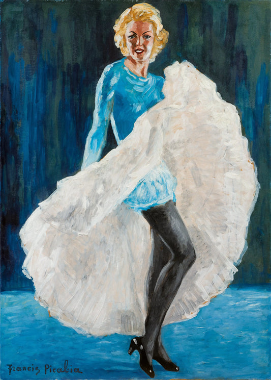 {{ product_title }} Fine Art Print | {{ product_vendor }} Jakero77 Francis Picabia - Danseuse de French Cancan (1942) - 17" x 22" Fine Art Print Art Print  Jakero77