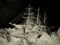 {{ product_title }} Fine Art Print | {{ product_vendor }} Jakero77 Frank Hurley - Endurance Ship at Night Antarctica (1914) - 17" x 22" Art Print Art Print  Jakero77