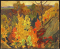 {{ product_title }} Fine Art Print | {{ product_vendor }} Jakero77 Franklin Carmichael - Autumn Group of Seven (1921) Signed - 17" x 22" Art Print Art Print  Jakero77