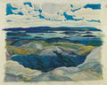 {{ product_title }} Fine Art Print | {{ product_vendor }} Jakero77 Franklin Carmichael - Bay of Islands (1930) Group of Seven - 17" x 22" Art Print Art Print  Jakero77