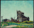 {{ product_title }} Fine Art Print | {{ product_vendor }} Jakero77 Franklin Carmichael - Industrial Building (1936) - 17" x 22" Fine Art Print Art Print  Jakero77