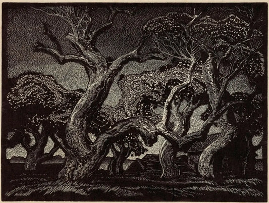 {{ product_title }} Fine Art Print | {{ product_vendor }} Jakero77 Franklin Carmichael - Old Orchard (1940) - 17" x 22" Fine Art Print Art Print  Jakero77