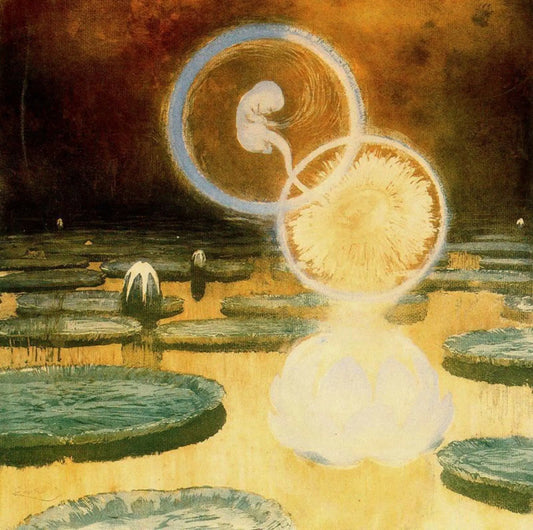 {{ product_title }} Fine Art Print | {{ product_vendor }} Jakero77 Frantisek Kupka - The Beginning of Life (1900) Signed - 17" x 22" Fine Art Print Art Print  Jakero77