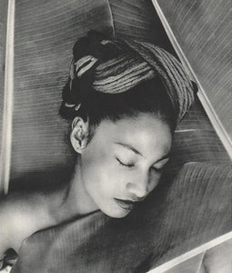 {{ product_title }} Fine Art Print | {{ product_vendor }} Jakero77 Fritz Henle - Vintage 1947 New York Fashion Female Braids - 17" x 22" Art Print Art Print  Jakero77