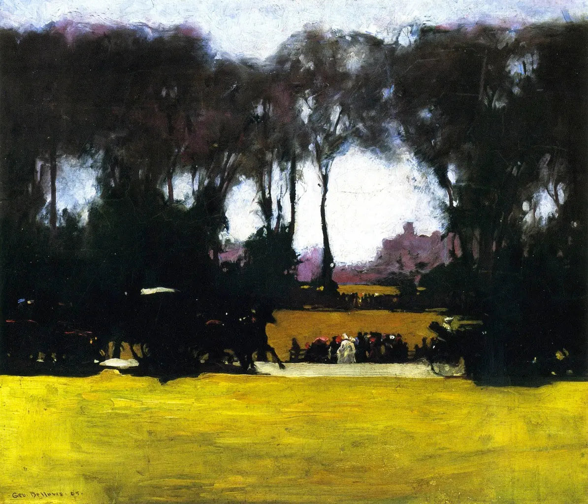 {{ product_title }} Fine Art Print | {{ product_vendor }} Jakero77 George Bellows - Central Park (1905) Signed - 17" x 22" Fine Art Print Art Print  Jakero77