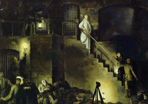 {{ product_title }} Fine Art Print | {{ product_vendor }} Jakero77 George Bellows - Edith Cavell (1918) Military Hospital - 17" x 22" Fine Art Print Art Print  Jakero77