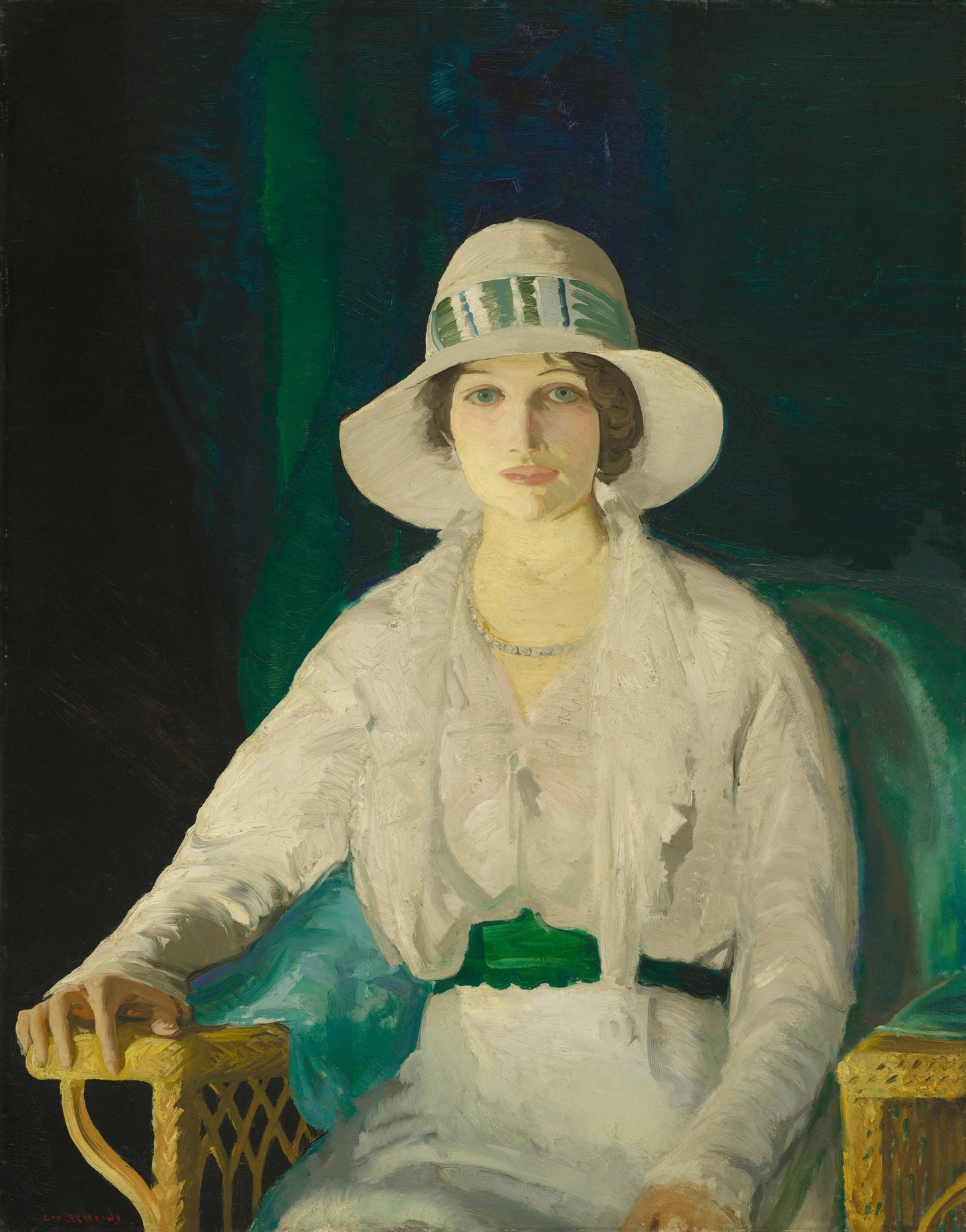 {{ product_title }} Fine Art Print | {{ product_vendor }} Jakero77 George Bellows - Florence Sittenham Davey (1914) Signed - 17" x 22" Fine Art Print Art Print  Jakero77