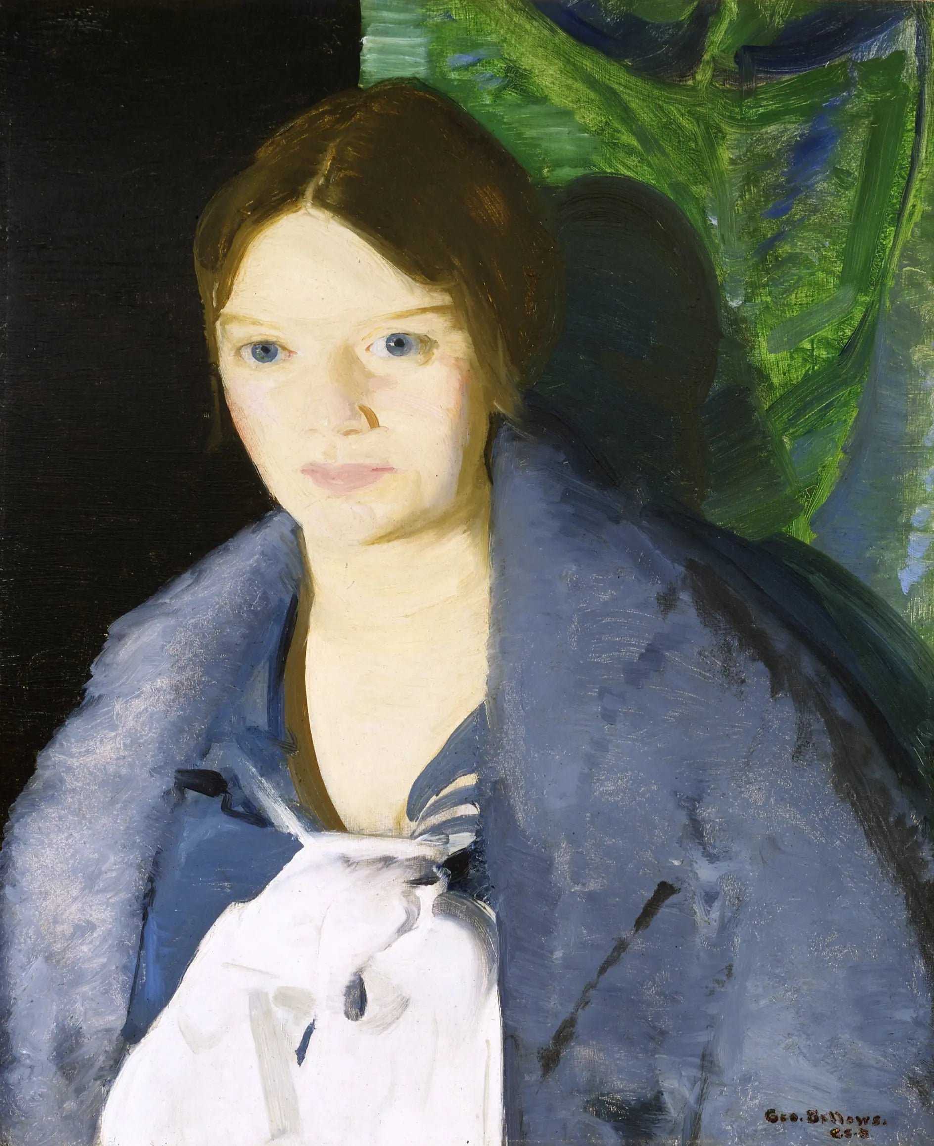 {{ product_title }} Fine Art Print | {{ product_vendor }} Jakero77 George Bellows - Garaldine Lee No. 1 (1914) Signed - 17" x 22" Fine Art Print Art Print  Jakero77