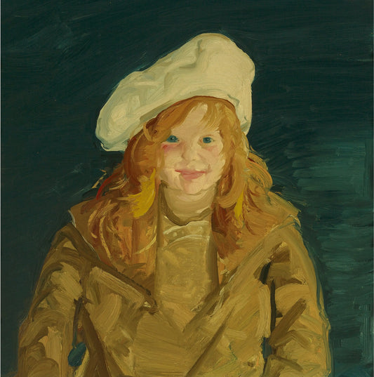 {{ product_title }} Fine Art Print | {{ product_vendor }} Jakero77 George Bellows - Jackie (Jacqueline Hudson) 1914 - 17" x 22" Fine Art Print Art Print  Jakero77