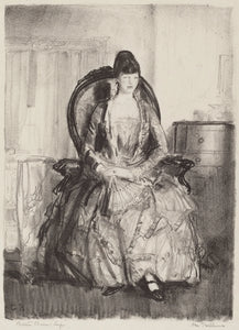 {{ product_title }} Fine Art Print | {{ product_vendor }} Jakero77 George Bellows - Lady with a Fan (1921) Signed - 17" x 22" Fine Art Print Art Print  Jakero77