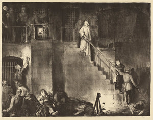 {{ product_title }} Fine Art Print | {{ product_vendor }} Jakero77 George Bellows - Murder of Edith Cavell (1918) Signed - 17" x 22" Fine Art Print Art Print  Jakero77