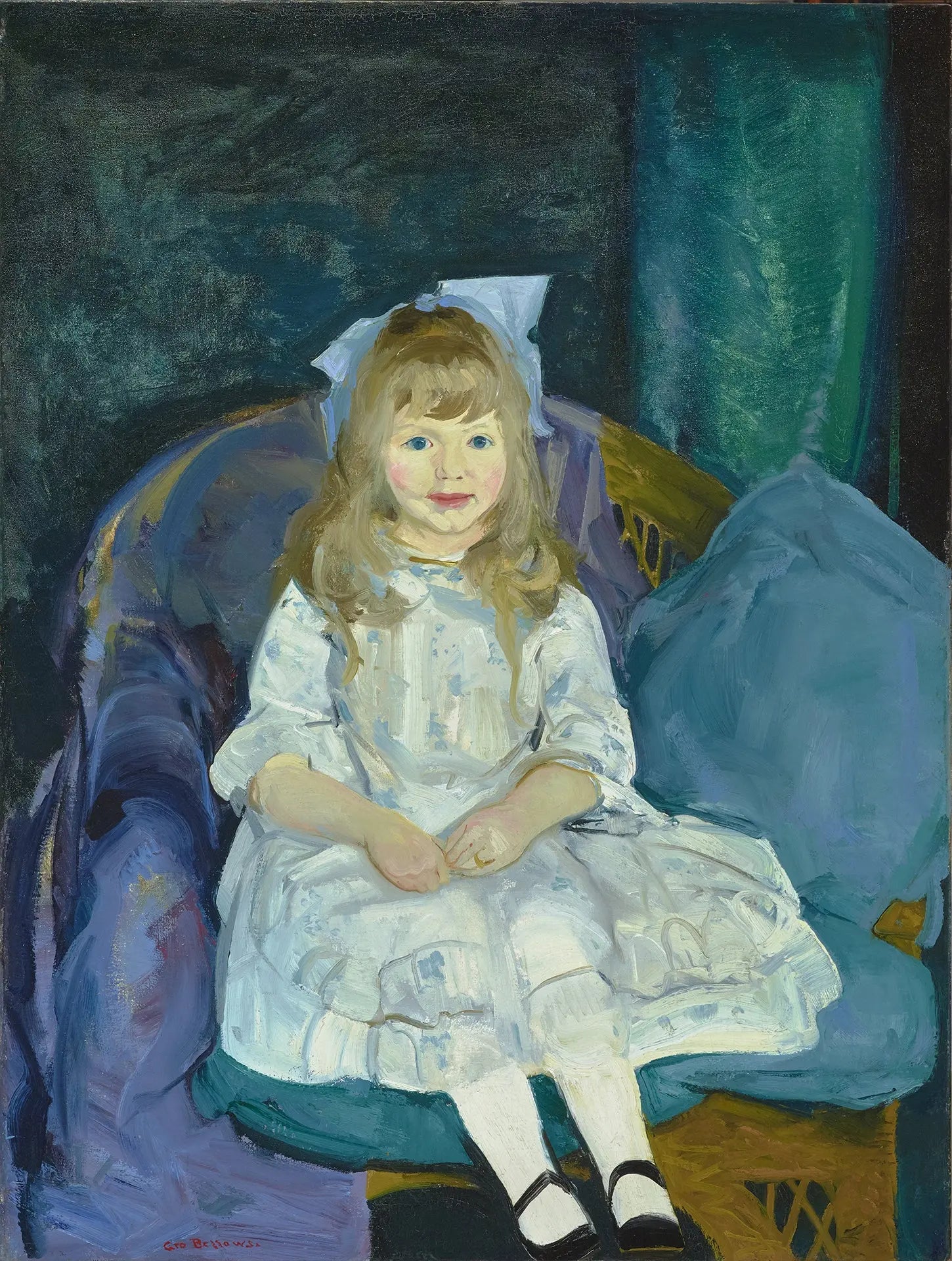 {{ product_title }} Fine Art Print | {{ product_vendor }} Jakero77 George Bellows - Portrait of Anne (1915) Signed - 17" x 22" Fine Art Print Art Print  Jakero77