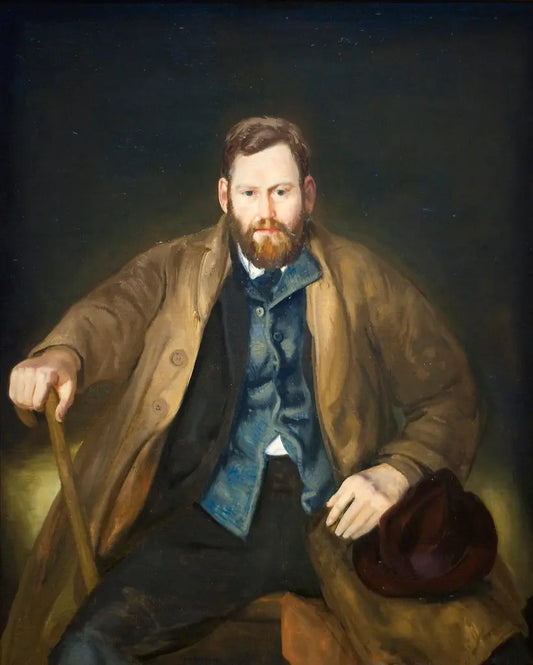 {{ product_title }} Fine Art Print | {{ product_vendor }} Jakero77 George Bellows - Portrait of Waldo Peirce (1920) - 17" x 22" Fine Art Print Art Print  Jakero77