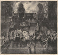 {{ product_title }} Fine Art Print | {{ product_vendor }} Jakero77 George Bellows - Tennis Match circa 1921 Signed - 17" x 22" Fine Art Print Art Print  Jakero77