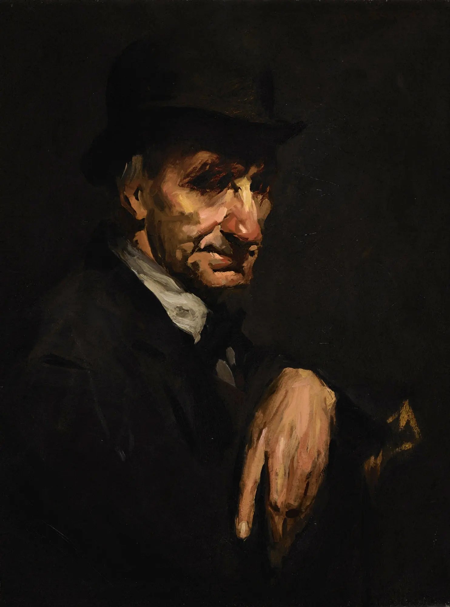 {{ product_title }} Fine Art Print | {{ product_vendor }} Jakero77 George Bellows - The Black Derby (1905) - 17" x 22" Fine Art Print Art Print  Jakero77