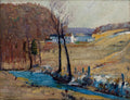 {{ product_title }} Fine Art Print | {{ product_vendor }} Jakero77 George Bellows - The Brook (1909) Signed - 17" x 22" Fine Art Print Art Print  Jakero77