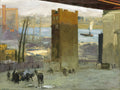 {{ product_title }} Fine Art Print | {{ product_vendor }} Jakero77 George Bellows - The Lone Tenement (1909) Signed - 17" x 22" Fine Art Print Art Print  Jakero77