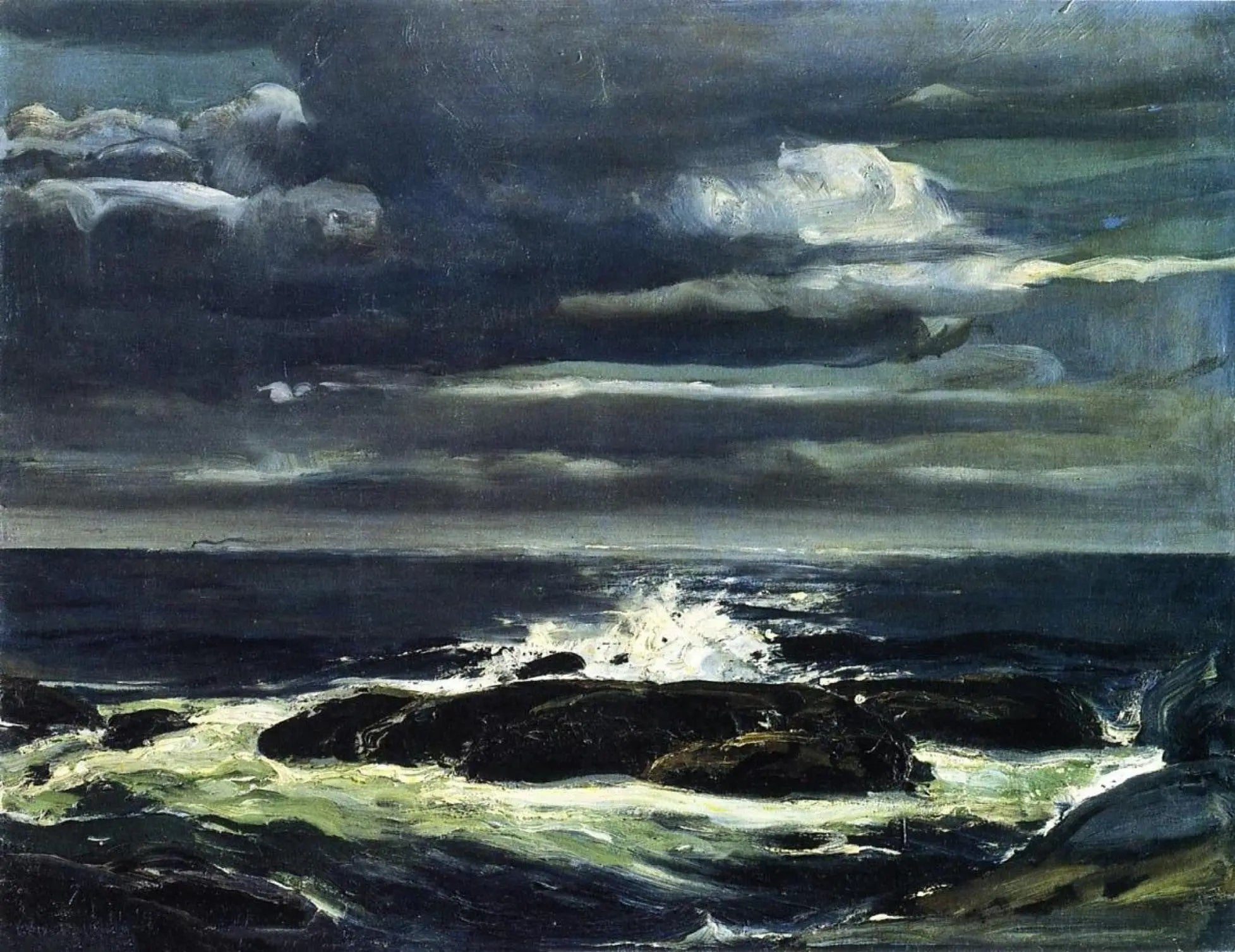 {{ product_title }} Fine Art Print | {{ product_vendor }} Jakero77 George Bellows - The Sea (1911) - 17" x 22" Fine Art Print Art Print  Jakero77