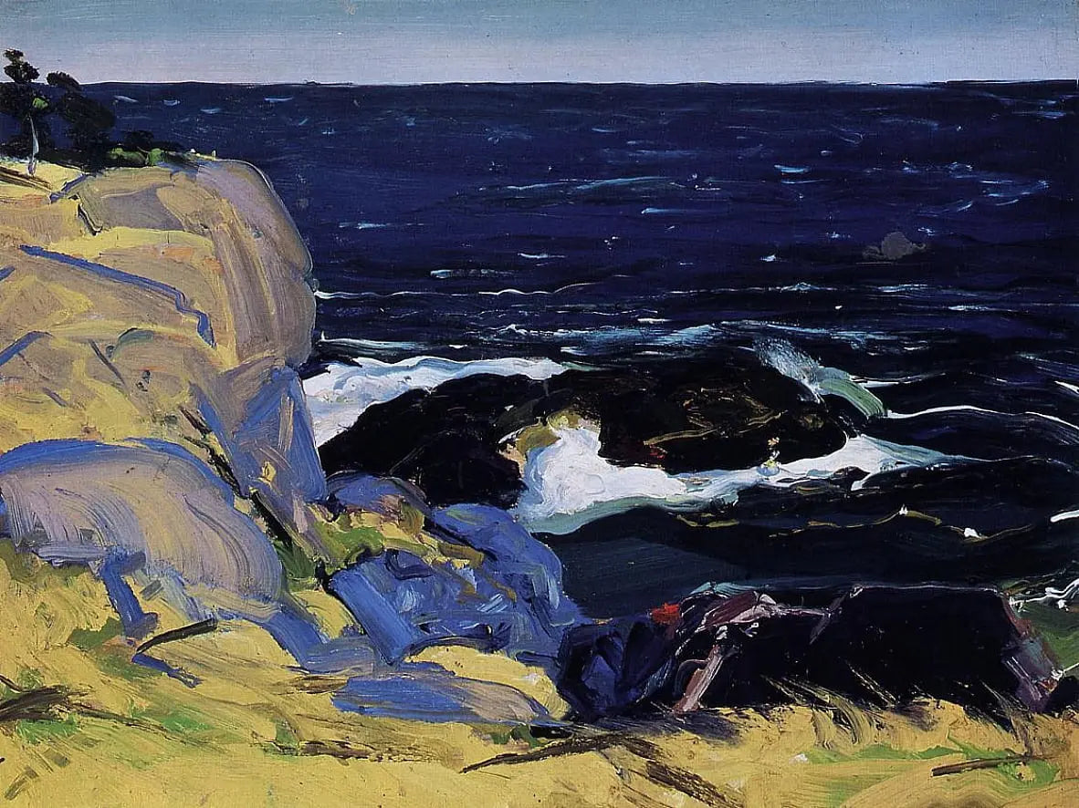 {{ product_title }} Fine Art Print | {{ product_vendor }} Jakero77 George Bellows - West Wind (1913) - 17" x 22" Fine Art Print Art Print  Jakero77