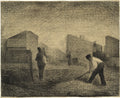 {{ product_title }} Fine Art Print | {{ product_vendor }} Jakero77 Georges Seurat - Stone Breakers, Le-Raincy (1881) - 17" x 22" Fine Art Print Art Print  Jakero77