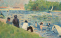 {{ product_title }} Fine Art Print | {{ product_vendor }} Jakero77 Georges Seurat - The Bank of the Seine (1883-84) - 17" x 22" Fine Art Print Art Print  Jakero77