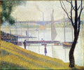 {{ product_title }} Fine Art Print | {{ product_vendor }} Jakero77 Georges Seurat - The Bridge at Courbevoie (1886-87) Signed - 17" x 22" Art Print Art Print  Jakero77