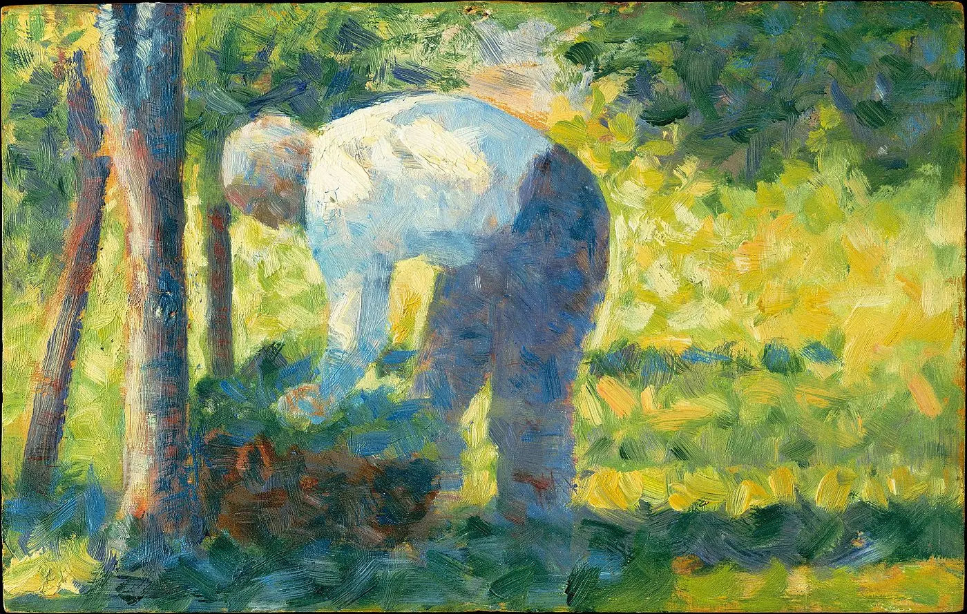 {{ product_title }} Fine Art Print | {{ product_vendor }} Jakero77 Georges Seurat - The Gardener (1883-84) France - 17" x 22" Fine Art Print Art Print  Jakero77