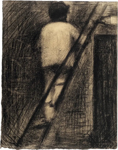 {{ product_title }} Fine Art Print | {{ product_vendor }} Jakero77 Georges Seurat - The Painter, Post-Impressionism - 17" x 22" Fine Art Print Art Print  Jakero77