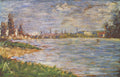 {{ product_title }} Fine Art Print | {{ product_vendor }} Jakero77 Georges Seurat - The Riverbanks (1882-83) Seine France - 17" x 22" Fine Art Print Art Print  Jakero77