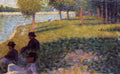 {{ product_title }} Fine Art Print | {{ product_vendor }} Jakero77 Georges Seurat - Three Men Seated (1884) France - 17" x 22" Fine Art Print Art Print  Jakero77