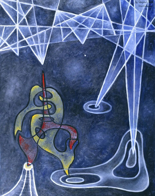 {{ product_title }} Fine Art Print | {{ product_vendor }} Jakero77 Gordon Onslow-Ford - Determination of Gender (1939) - 17" x 22" Fine Art Print Art Print  Jakero77