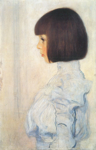 {{ product_title }} Fine Art Print | {{ product_vendor }} Jakero77 Gustav Klimt - Portrait of Helene Klimt (1898) - 17" x 22" Fine Art Print Art Print  Jakero77