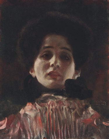 {{ product_title }} Fine Art Print | {{ product_vendor }} Jakero77 Gustav Klimt - Portrait of a Woman (1899) Signed - 17" x 22" Fine Art Print Art Print  Jakero77