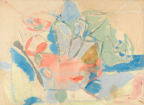 {{ product_title }} Fine Art Print | {{ product_vendor }} Jakero77 Helen Frankenthaler - Mountains and Sea (1952) - 17" x 22" Fine Art Print Art Print  Jakero77