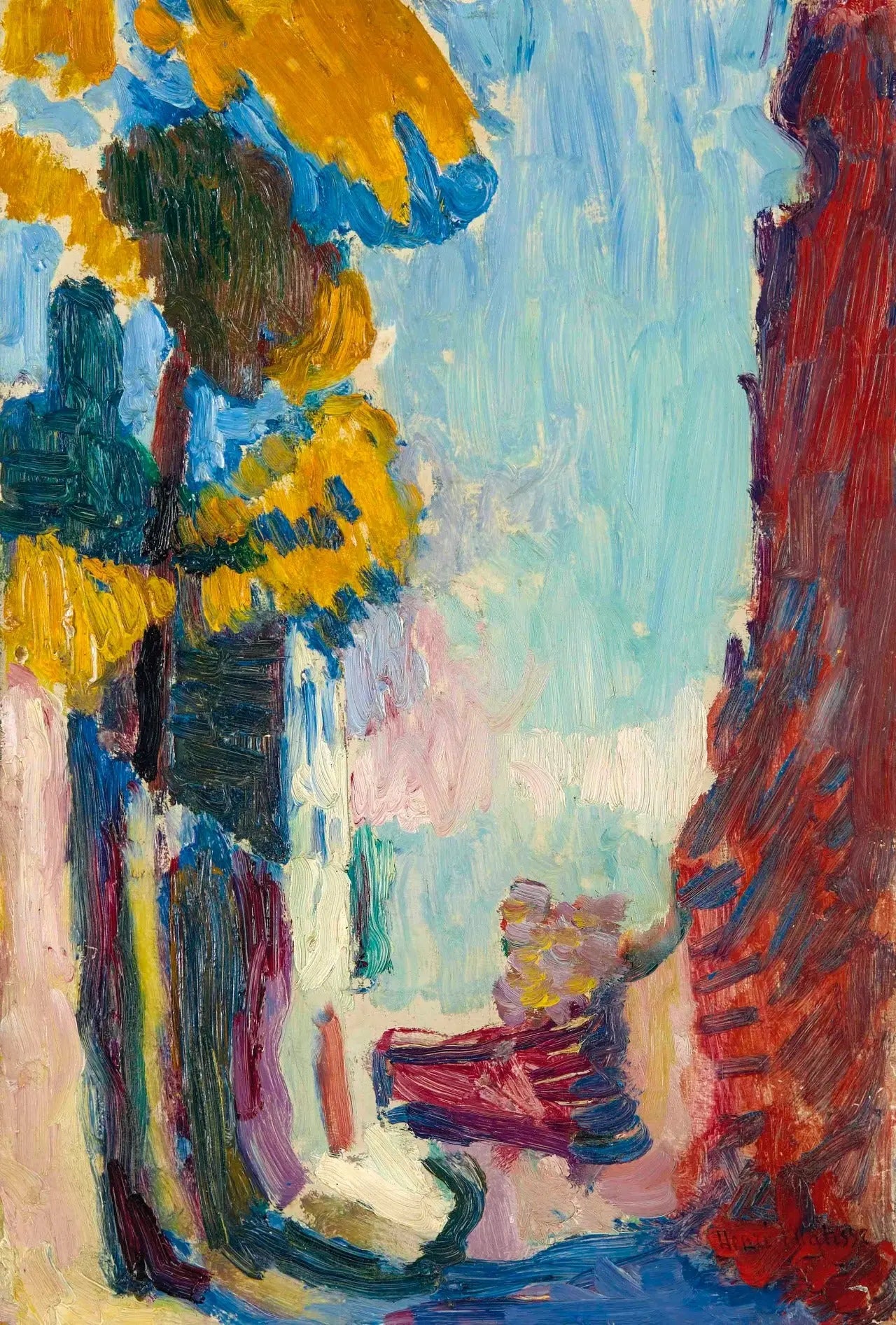 {{ product_title }} Fine Art Print | {{ product_vendor }} Jakero77 Henri Matisse - Arcueil (1899) Signed - 17" x 22" Fine Art Print Art Print  Jakero77