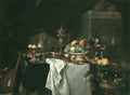 {{ product_title }} Fine Art Print | {{ product_vendor }} Jakero77 Henri Matisse - La Deserte (After Jan Davidsz, De Heem) 1893 - 17" x 22" Print Art Print  Jakero77