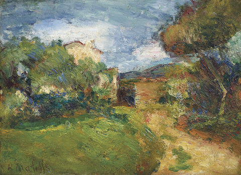 {{ product_title }} Fine Art Print | {{ product_vendor }} Jakero77 Henri Matisse - Petit Paysage Corse (1898) Signed - 17" x 22" Fine Art Print Art Print  Jakero77