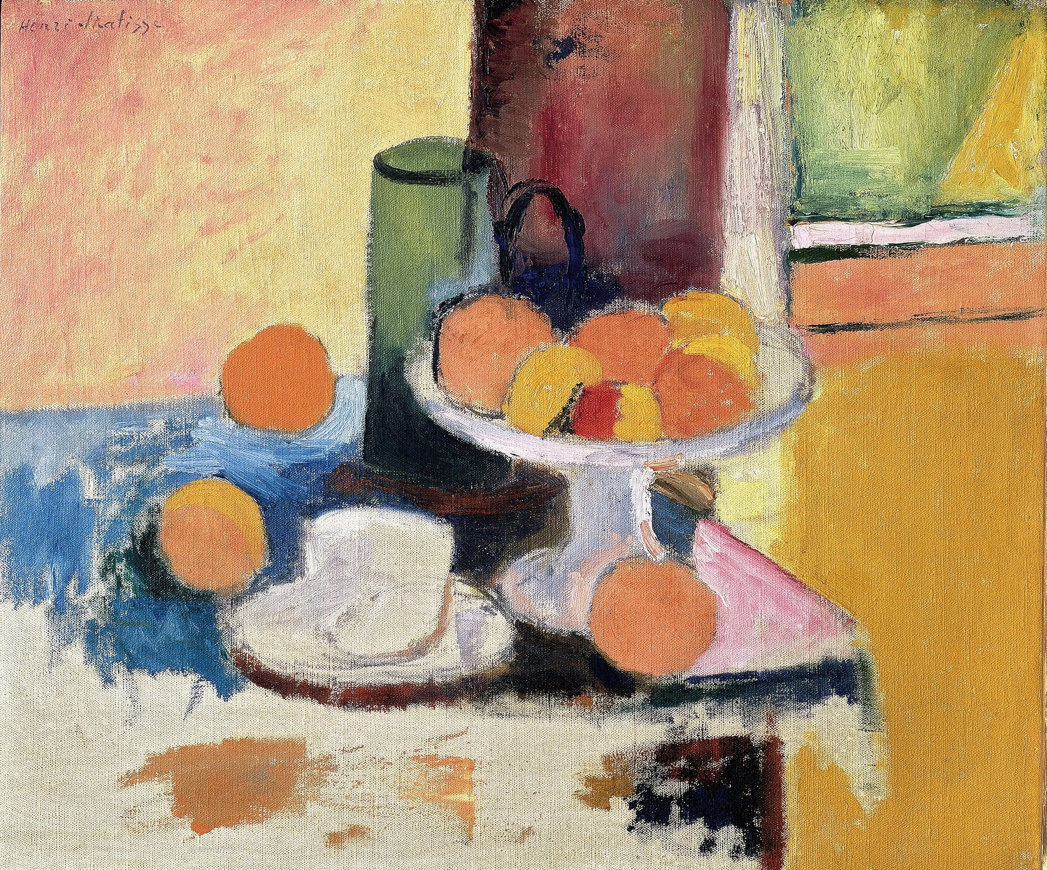 {{ product_title }} Fine Art Print | {{ product_vendor }} Jakero77 Henri Matisse - Still Life with Oranges II (1899) Signed - 17" x 22" Art Print Art Print  Jakero77