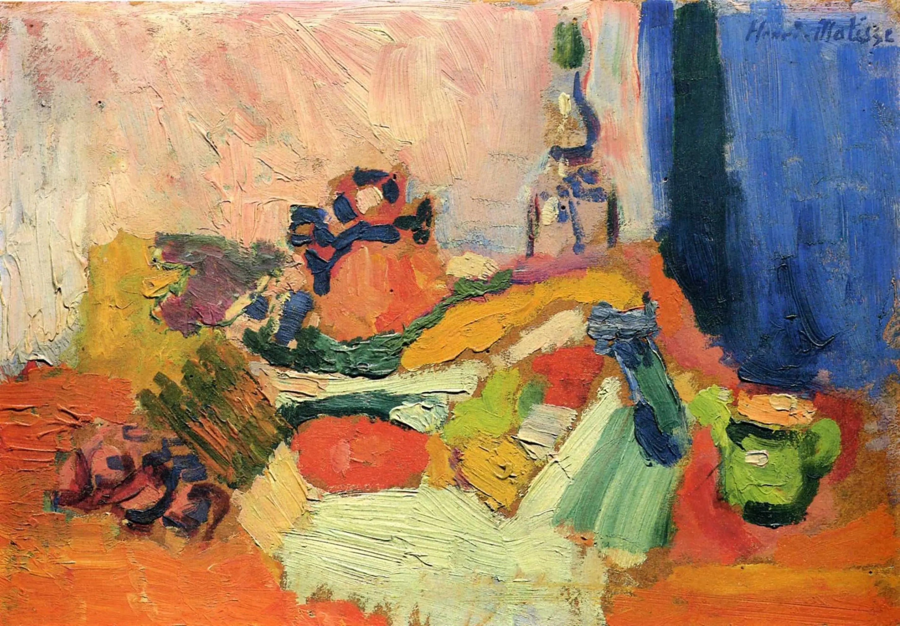 {{ product_title }} Fine Art Print | {{ product_vendor }} Jakero77 Henri Matisse - Still life (1905) Signed - 17" x 22" Fine Art Print Art Print  Jakero77