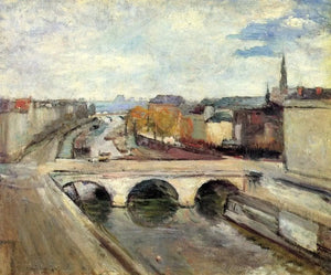 {{ product_title }} Fine Art Print | {{ product_vendor }} Jakero77 Henri Matisse - The Pot Saint Michel in Paris (1900) - 17" x 22" Fine Art Print Art Print  Jakero77