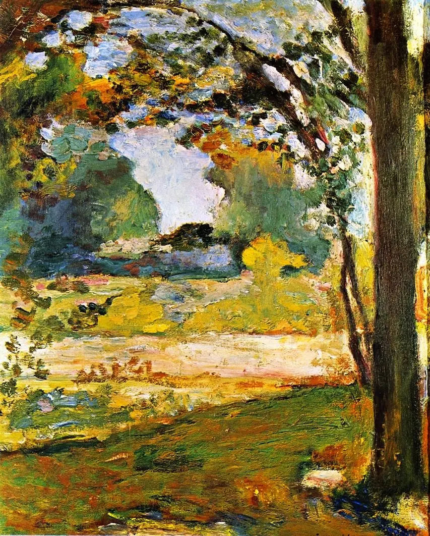 {{ product_title }} Fine Art Print | {{ product_vendor }} Jakero77 Henri Matisse - Toulouse Landscape (1898) Impressionism - 17"x22" Fine Art Print Art Print  Jakero77