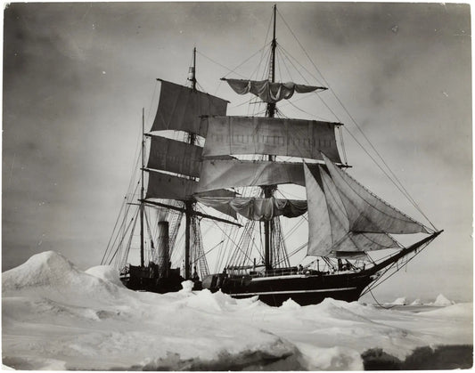 {{ product_title }} Fine Art Print | {{ product_vendor }} Jakero77 Herbert Ponting - Terra Nova Expedition Antarctica (1910) - 17" x 22" Art Print Art Print  Jakero77