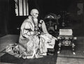 {{ product_title }} Fine Art Print | {{ product_vendor }} Jakero77 Herbert Ponting - The Abbot of Ikegami Japan (1907) - 17" x 22" Fine Art Print Art Print  Jakero77