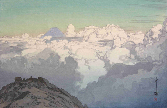 {{ product_title }} Fine Art Print | {{ product_vendor }} Jakero77 Hiroshi Yoshida - View from Komagatake (1928) - 17" x 22" Fine Art Print Art Print  Jakero77