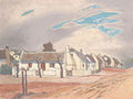 {{ product_title }} Fine Art Print | {{ product_vendor }} Jakero77 Jacobus Hendrik Pierneef - Biblical Elim Town (1950) - 17" x 22" Fine Art Print Art Print  Jakero77