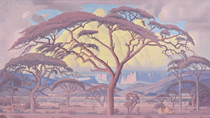 {{ product_title }} Fine Art Print | {{ product_vendor }} Jakero77 Jacobus Hendrik Pierneef - Pretoria (1930s) - 17"x22" Art Print Art Print  Jakero77